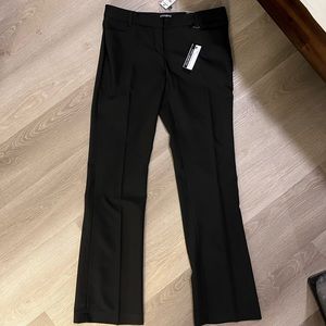 Express sz 10 Columnist Black Suit Pants NWT
